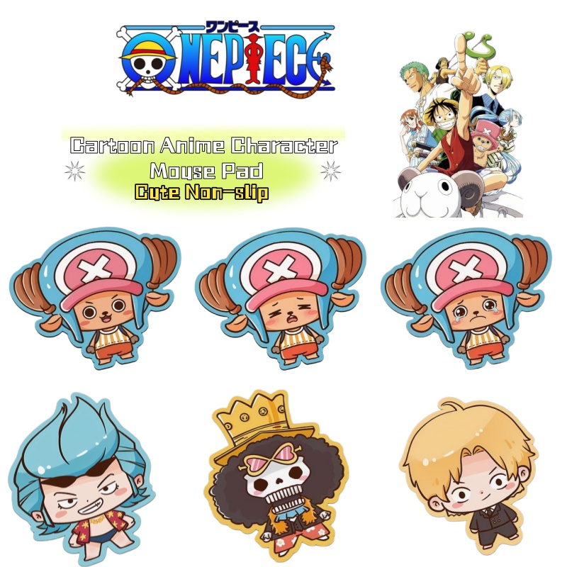 Laptop Mouse - Tappetino per mouse con personaggio anime