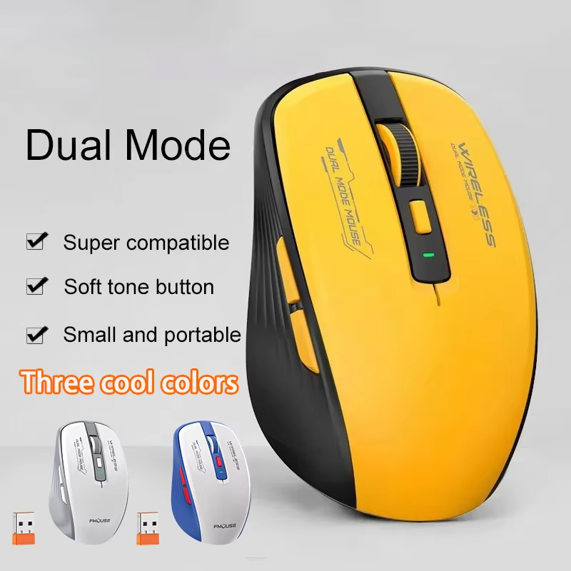 Laptop Mouse - Mouse Wireless Bluetooth M303L 2.4G Dual