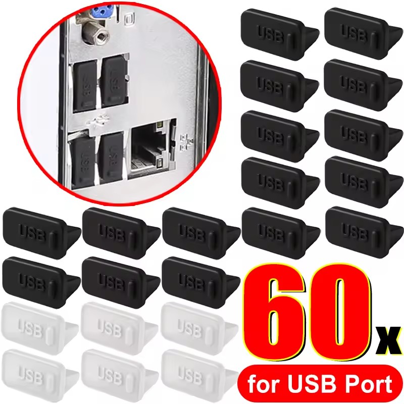 Usb Hub - Tappo Antipolvere per Porta USB-A, Coperchio
