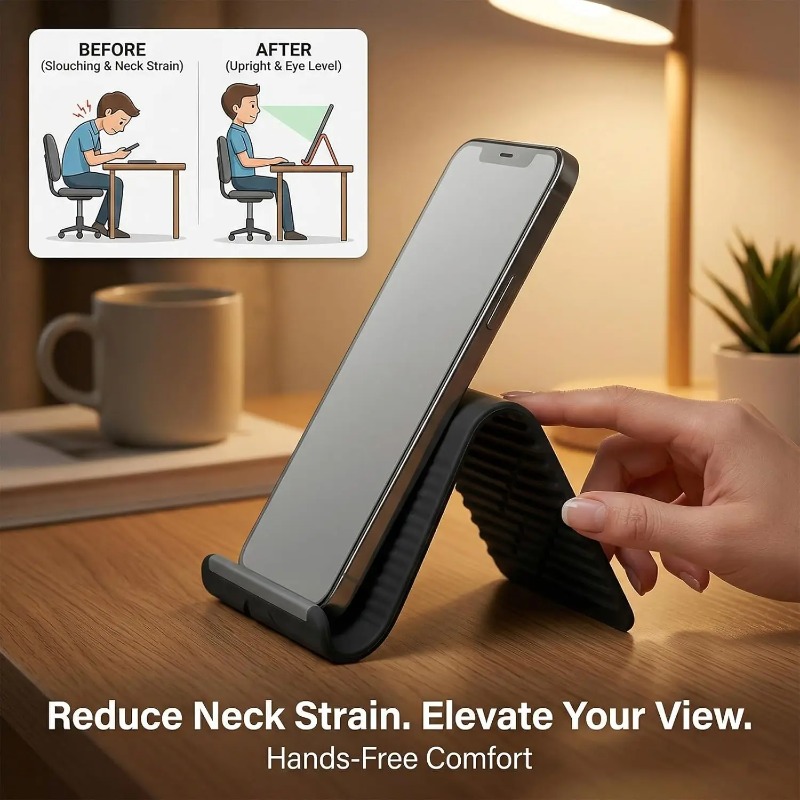 Supporto per telefono in silic - Laptop Stand recensione e prezzo