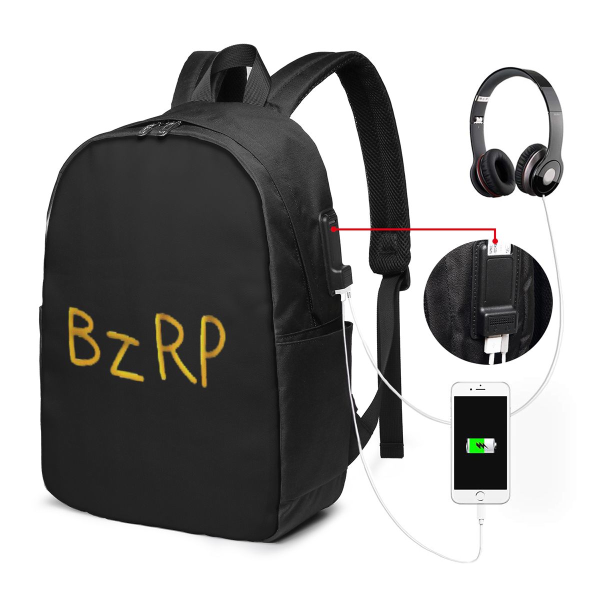 Bizarrap Cap (BZRP) Zaino da v - Laptop Bag recensione e prezzo