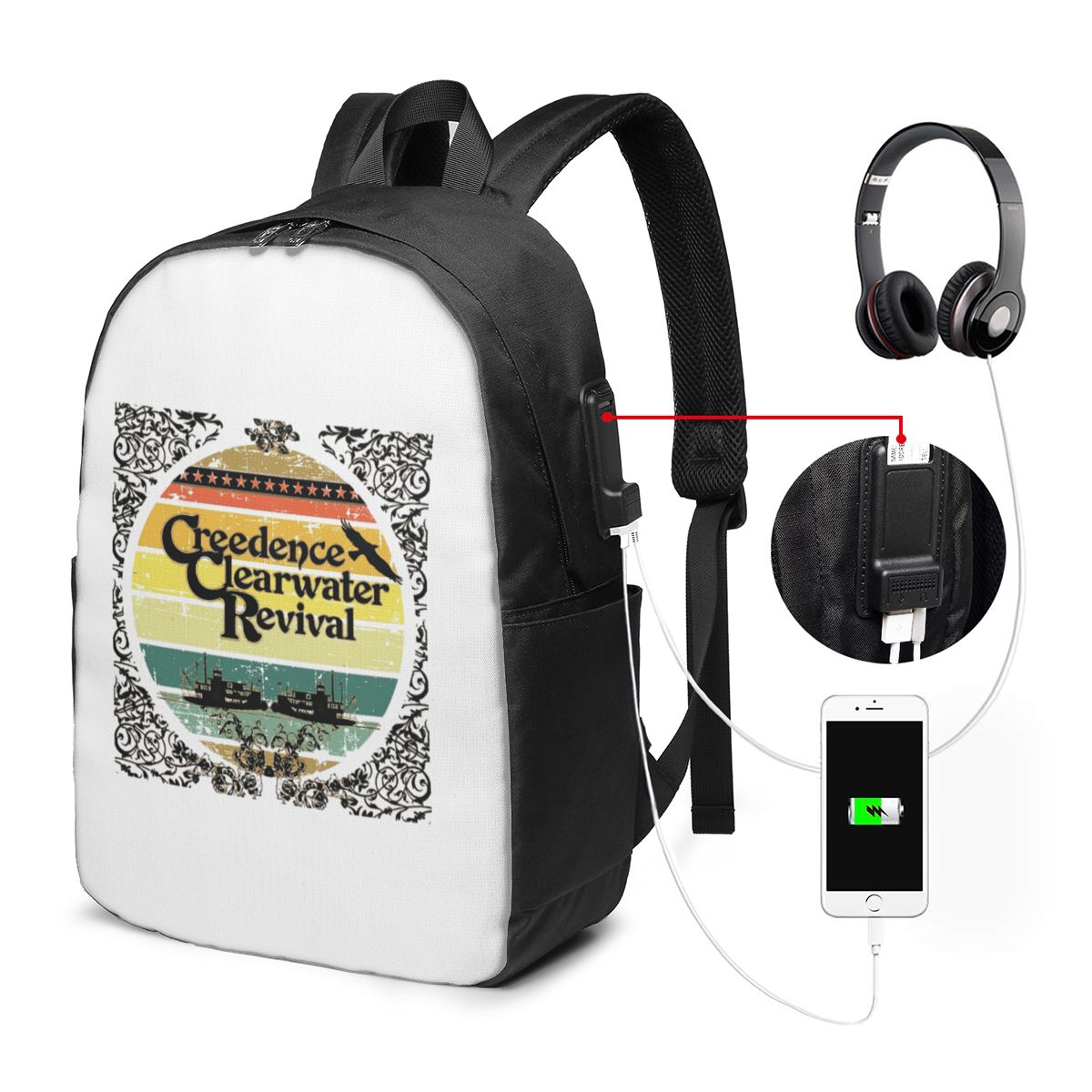 Creedence Clearwater Revival R - Laptop Bag recensione e prezzo